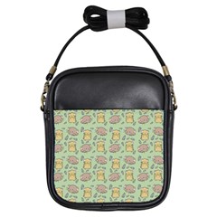 Hamster Pattern Girls Sling Bags by Sapixe