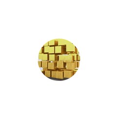 Gold Bars Feingold Bank 1  Mini Buttons by Sapixe