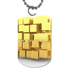 Gold Bars Feingold Bank Dog Tag (two Sides) by Sapixe