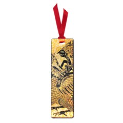 Golden Colorful The Beautiful Of Art Indonesian Batik Pattern Small Book Marks by Sapixe