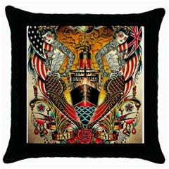 Hail Fine Art Print Throw Pillow Case (black) by Sapixe