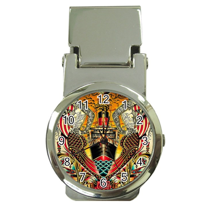 Hail Fine Art Print Money Clip Watches