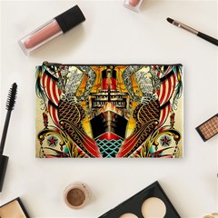 Hail Fine Art Print Cosmetic Bag (medium)  by Sapixe