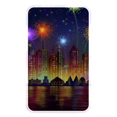 Happy Birthday Independence Day Celebration In New York City Night Fireworks Us Memory Card Reader by Sapixe