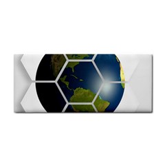 Hexagon Diamond Earth Globe Cosmetic Storage Cases by Sapixe