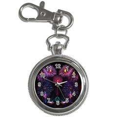 Happy New Year New Years Eve Fireworks In Australia Key Chain Watches by Sapixe