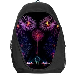 Happy New Year New Years Eve Fireworks In Australia Backpack Bag by Sapixe