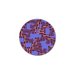 Ikat Sticks Golf Ball Marker