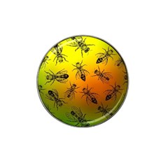 Insect Pattern Hat Clip Ball Marker (10 Pack) by Sapixe