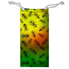 Insect Pattern Jewelry Bag