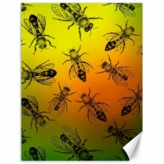 Insect Pattern Canvas 18  X 24   by Sapixe