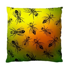 Insect Pattern Standard Cushion Case (one Side)