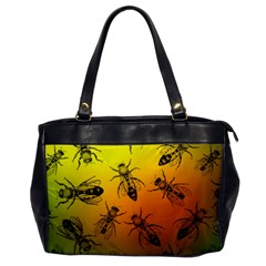 Insect Pattern Office Handbags by Sapixe