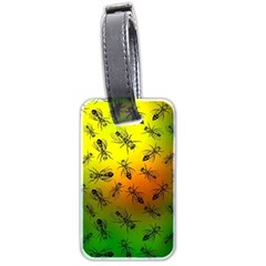 Insect Pattern Luggage Tags (two Sides) by Sapixe