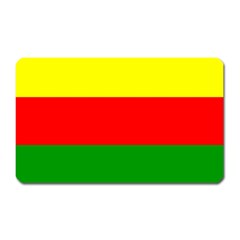 Kurdistan Kurd Kurds Kurdish Flag Magnet (rectangular) by Sapixe