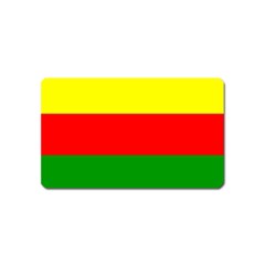 Kurdistan Kurd Kurds Kurdish Flag Magnet (name Card) by Sapixe