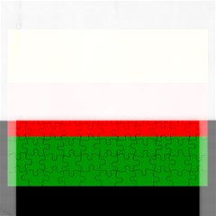 Kurdistan Kurd Kurds Kurdish Flag Rectangular Jigsaw Puzzl by Sapixe