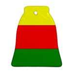 Kurdistan Kurd Kurds Kurdish Flag Bell Ornament (Two Sides) Front