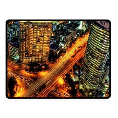 Hdri City Fleece Blanket (small) by Sapixe