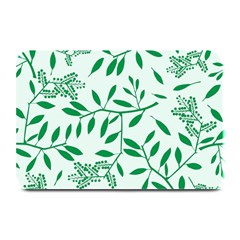 Leaves Foliage Green Wallpaper Plate Mats by Sapixe