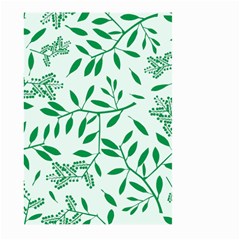 Leaves Foliage Green Wallpaper Large Garden Flag (two Sides) by Sapixe