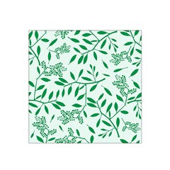 Leaves Foliage Green Wallpaper Satin Bandana Scarf by Sapixe