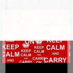 Keep Calm And Carry On Rectangular Jigsaw Puzzl