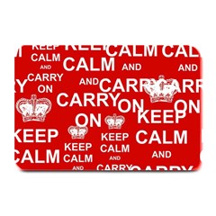 Keep Calm And Carry On Plate Mats