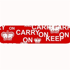 Keep Calm And Carry On Large Bar Mats