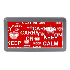 Keep Calm And Carry On Memory Card Reader (Mini)