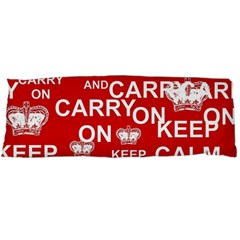 Keep Calm And Carry On Body Pillow Case (Dakimakura)