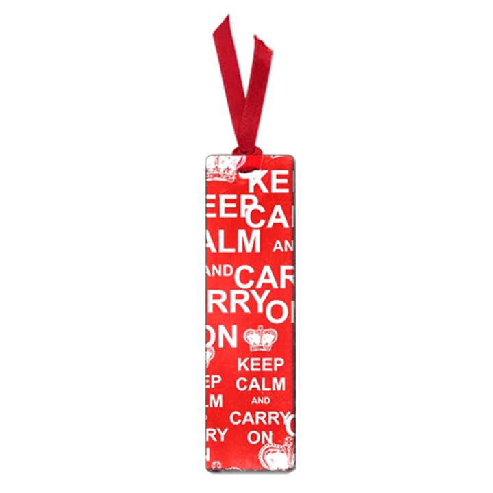 Keep Calm And Carry On Small Book Marks