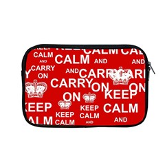 Keep Calm And Carry On Apple MacBook Pro 13  Zipper Case