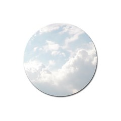 Light Nature Sky Sunny Clouds Magnet 3  (round) by Sapixe