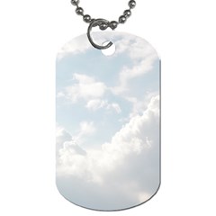 Light Nature Sky Sunny Clouds Dog Tag (one Side) by Sapixe