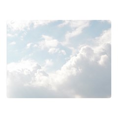 Light Nature Sky Sunny Clouds Double Sided Flano Blanket (mini)  by Sapixe