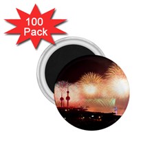 Kuwait Liberation Day National Day Fireworks 1 75  Magnets (100 Pack)  by Sapixe