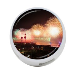 Kuwait Liberation Day National Day Fireworks 4-port Usb Hub (two Sides)  by Sapixe