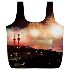 Kuwait Liberation Day National Day Fireworks Full Print Recycle Bags (l)  by Sapixe