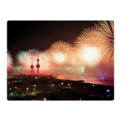 Kuwait Liberation Day National Day Fireworks Double Sided Flano Blanket (mini)  by Sapixe