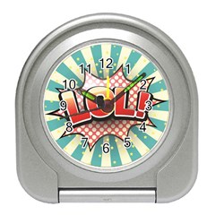 Lol Comic Speech Bubble  Vector Illustration Travel Alarm Clocks by Sapixe