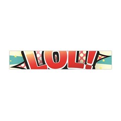 Lol Comic Speech Bubble  Vector Illustration Flano Scarf (mini) by Sapixe