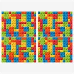 Lego Bricks Pattern Belt Buckles