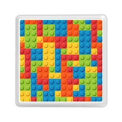 Lego Bricks Pattern Memory Card Reader (square)  by Sapixe