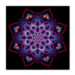 Mandala Circular Pattern Tile Coasters Front