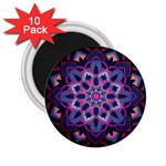 Mandala Circular Pattern 2.25  Magnets (10 pack)  Front