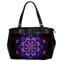 Mandala Circular Pattern Office Handbags by Sapixe