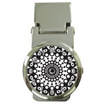 Mandala Geometric Symbol Pattern Money Clip Watches Front