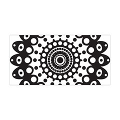 Mandala Geometric Symbol Pattern Yoga Headband by Sapixe