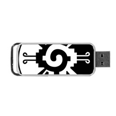 Maya Calendar Native American Religion Portable Usb Flash (one Side) by Sapixe